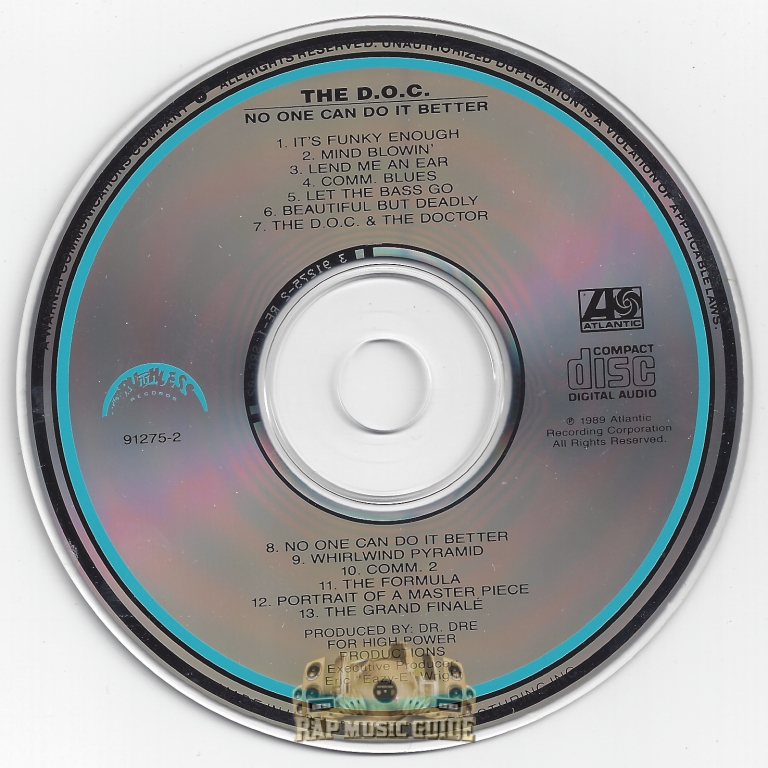 The d o c no one can do it better cd rap music guide